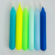 Load image into Gallery viewer, Mini Dip-Dye Konfetti Candles
