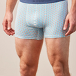 Load image into Gallery viewer, Blue Seigaiha Organic Cotton Boxer Brief