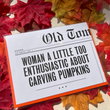 Load image into Gallery viewer, Carving Pumpkins Card