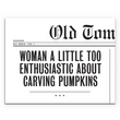 Load image into Gallery viewer, Carving Pumpkins Card