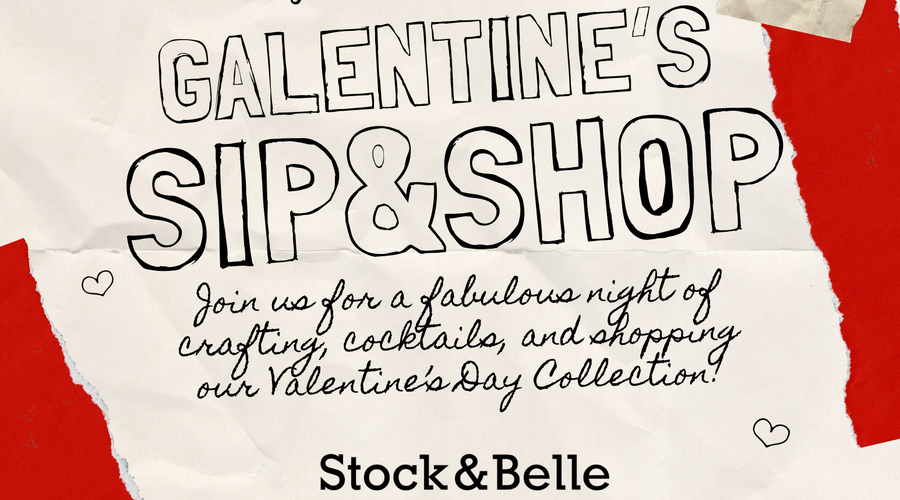 Galentine's Day Sip + Shop and Craft Night | 2.12.26