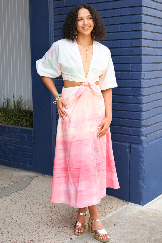 Maxine Unicorns Midi Dress
