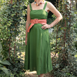 Load image into Gallery viewer, Heaven Midi Dress- Green
