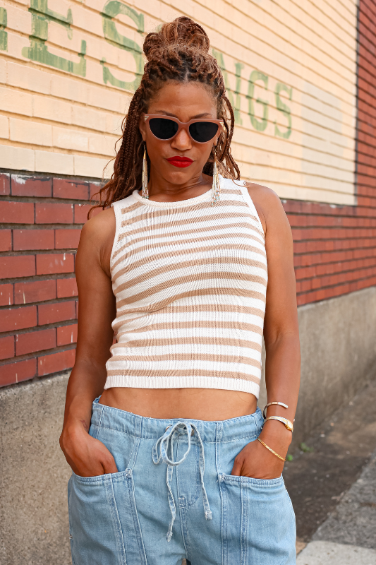 Chandler Stripe Tank<br>***LAST ONE***
