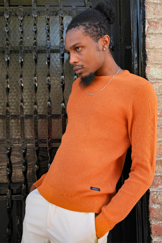 Crawford Crewneck Sweater - Ginger<br>***Last One***