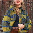 Load image into Gallery viewer, Monica Plaid Jacket
