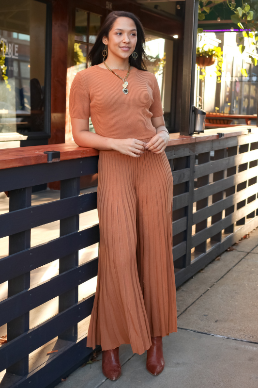 Demi Sweater  Flare Pant