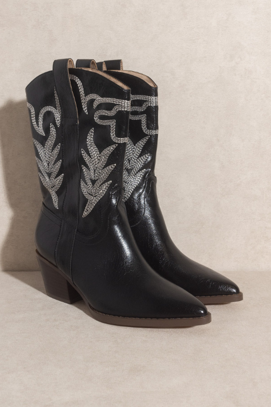Sephira Western Boot - Black