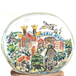 Load image into Gallery viewer, Memphis Snowglobe 8x10 Print
