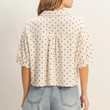 Load image into Gallery viewer, Fable Polka dot Button-Up
