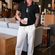 Load image into Gallery viewer, Adrian Linen Pant - Natural
