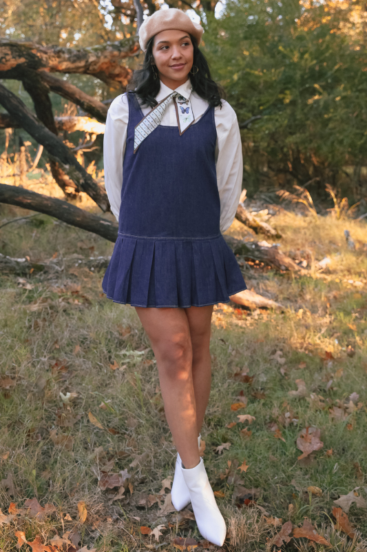 Trudy Denim Mini Dress