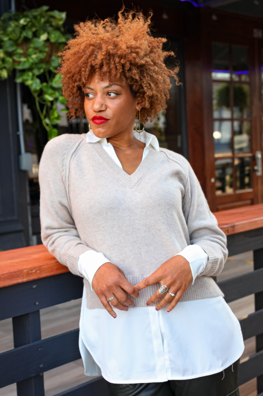 Bridget Layered Sweater