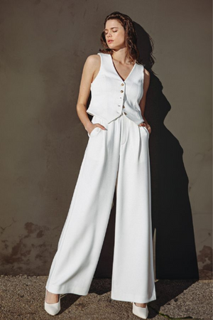 Alexis Pant - White