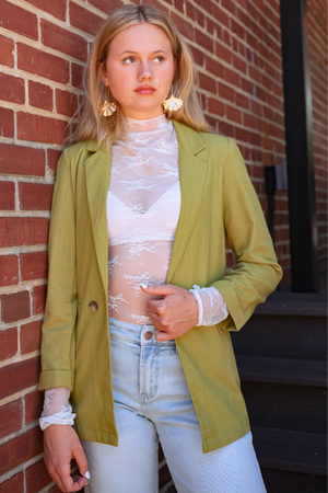 Nine to Five Blazer - Kiwi
