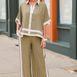 Load image into Gallery viewer, Carisa Contrast Pant - Green
