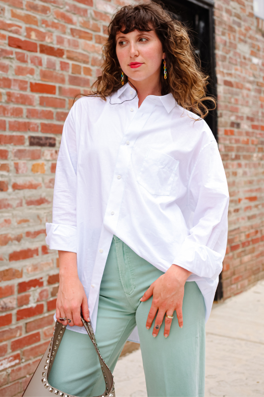 Lauren Boyfriend Shirt - White Linen