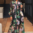 Load image into Gallery viewer, Zinnia Floral Shirtdress
