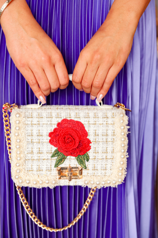 God Forbid - Paris Tweed Red Rose