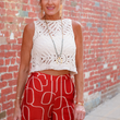 Load image into Gallery viewer, Anya Crochet Top
