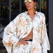 Load image into Gallery viewer, Bonnie Floral Cape Top
