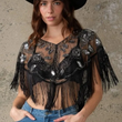 Load image into Gallery viewer, Betty Beaded Cape
