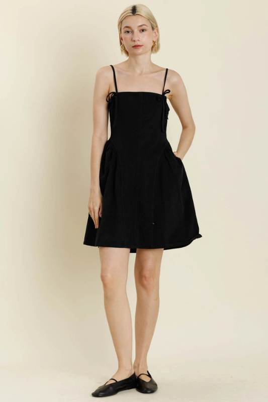 Agnes Mini Dress - Black