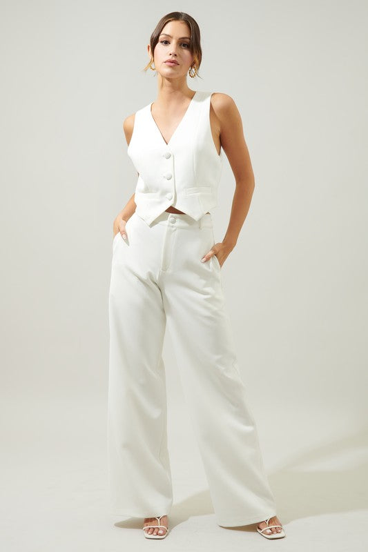 Rica Pant - White