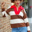 Load image into Gallery viewer, Scarlett Striped Sweater
