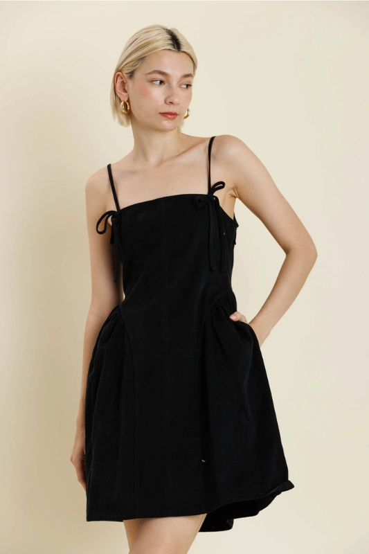 Agnes Mini Dress - Black