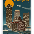 Load image into Gallery viewer, Memphis Skyline Postcard
