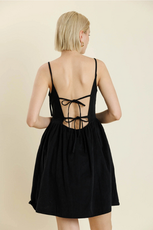 Agnes Mini Dress - Black