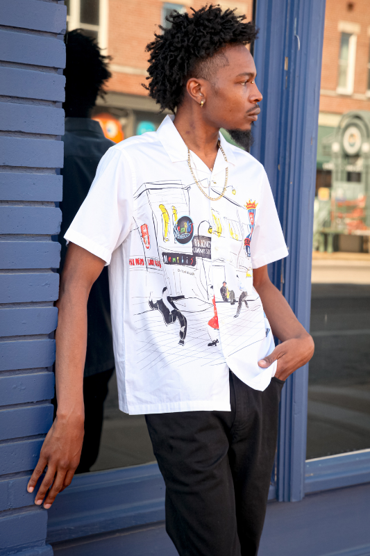 Beale Street White Classic Shirt