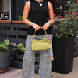 Load image into Gallery viewer, Gingham Barrel Jean

