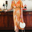 Load image into Gallery viewer, Mai Tie Midi Dress
