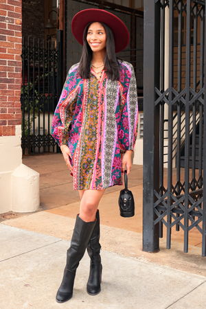 On The Road Shirt Dress