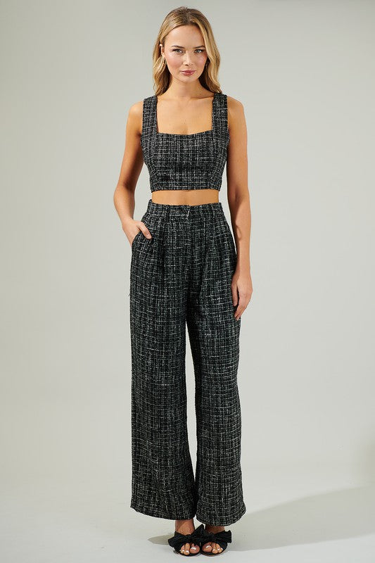 Adriella Tweed Pants