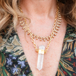 Load image into Gallery viewer, AMULET Crystal Pendant Necklace

