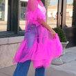 Load image into Gallery viewer, Estelle Tulle Kaftan- Pink
