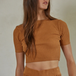 Load image into Gallery viewer, Demi Sweater Crop Top
