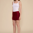 Load image into Gallery viewer, Lian Mini Faux Suede Skirt

