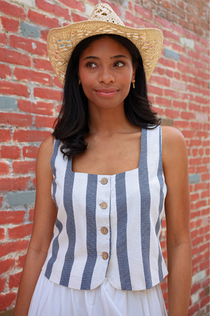 Sawyer Stripe Vest