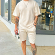Load image into Gallery viewer, Jackson Textured Short- Ivory
