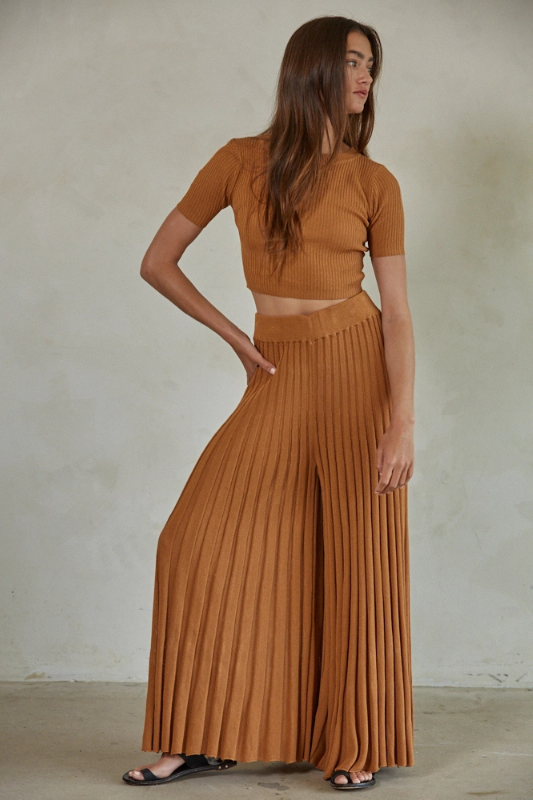 Demi Sweater Crop Top