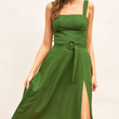 Load image into Gallery viewer, Heaven Midi Dress- Green
