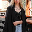 Load image into Gallery viewer, Serious Business Blazer - Black
