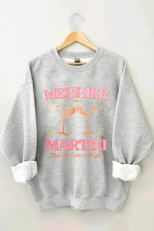 Merry Martini Sweatshirt