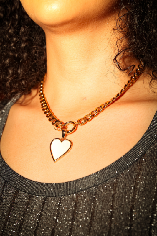 Ice Heart Necklace