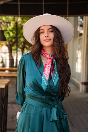Nadia Satin Scarf