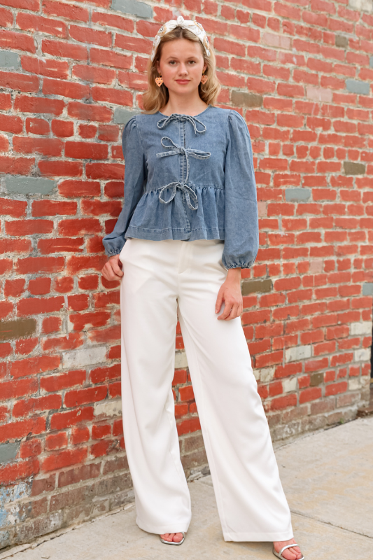 Rica Pant - White